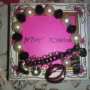Nwot Betsey Johnson Charm Bracelet